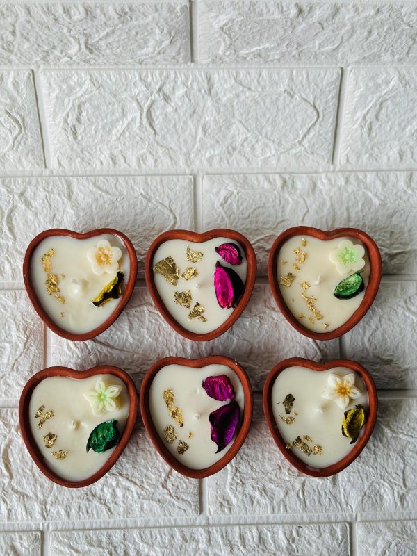 Heart Pot Candle